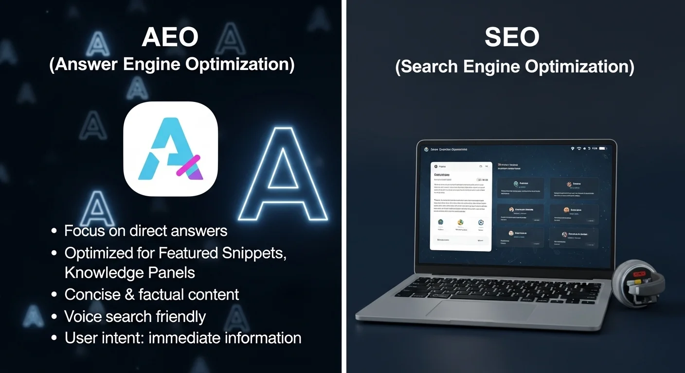 AI 시대, AEO와 SEO 어떻게 다를까?